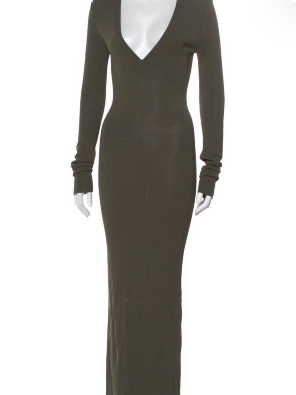 Entire Dress Studios V-Neck Long Sleeve Dress  S/M